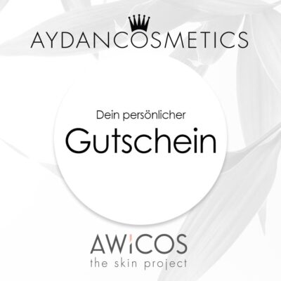 Geschenkgutschein für AWiCOS und Aydan Cosmetics